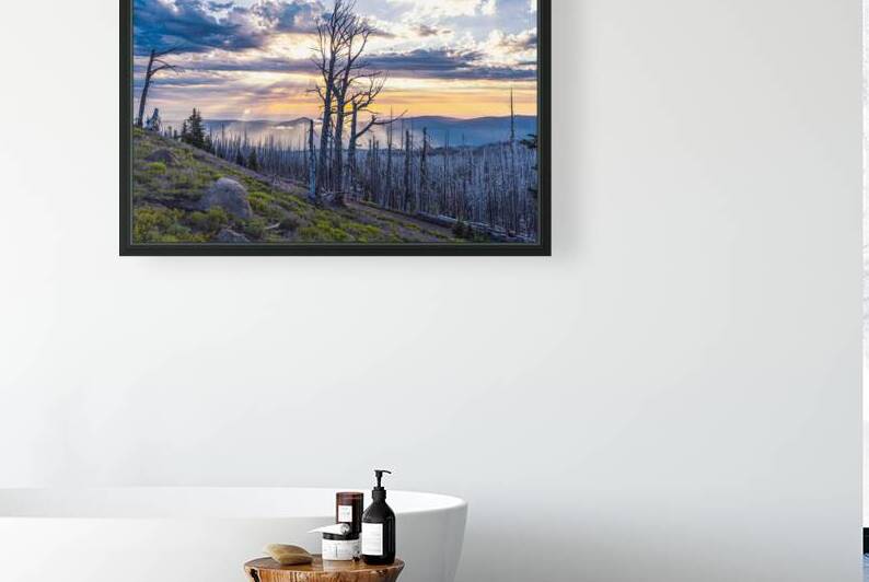 Cloud Cap Sunrise. by Geoffrey Prior