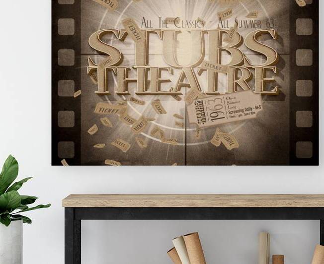 Old Stubs Theatre Advert by Jorgo