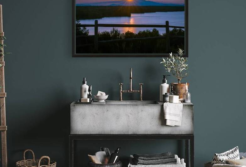 Mt Katadin Sunset by Geoffrey Prior