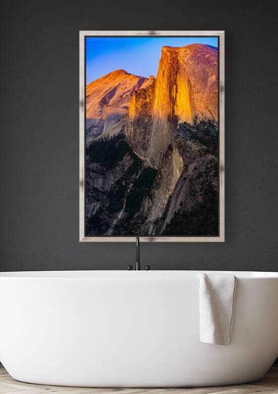 Half Dome Alpine Glow by Geoffrey Prior