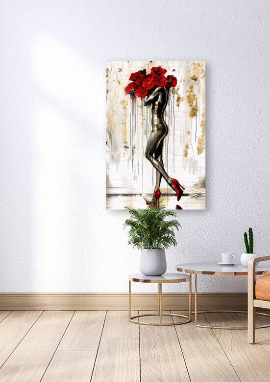 Posing With Flowers 9 by SykArt Designs