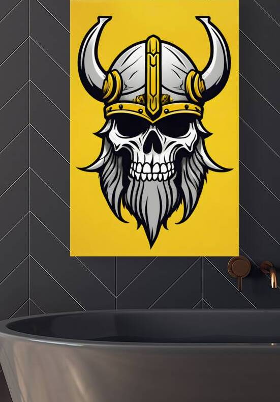 A Nordic Skull Warrior by Sen Tinel