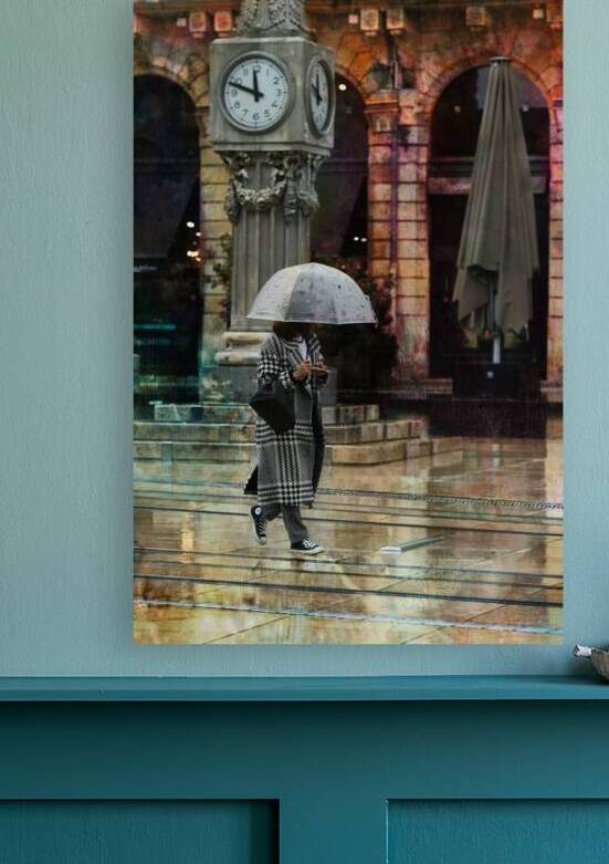 Woman with ubrella by Ehtiram Mammadov