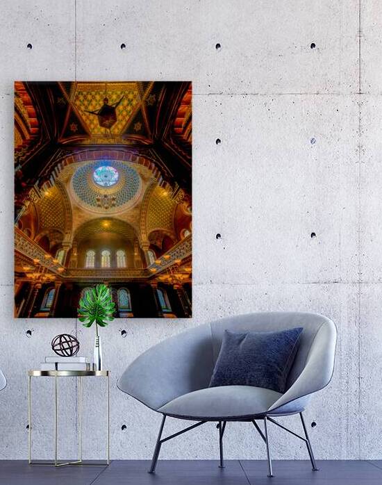 Spanish Synagogue Prague- Czech Republic by Judaic Gallery