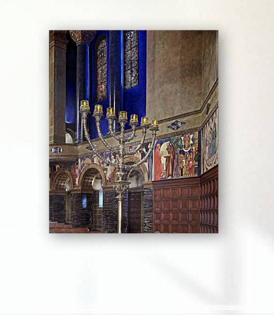 Wilshire Blvd Temple Los Angeles by Judaic Gallery