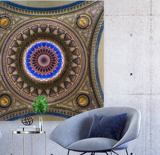 Szeged Hungary Synagogue Ceiling by Judaic Gallery