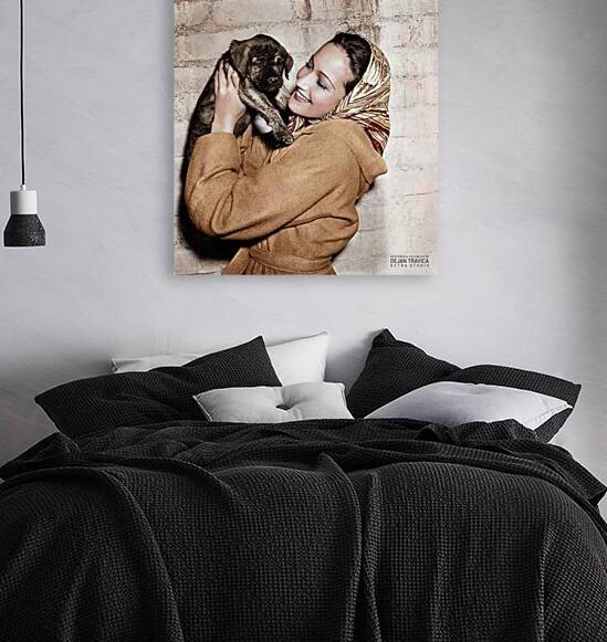 Dorothy Lamour 1914-1996. The famous American actress and singer by Dejan Travica