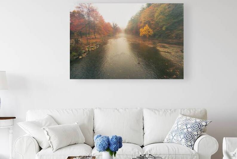 Foggy Jordan Creek by Jason Fink