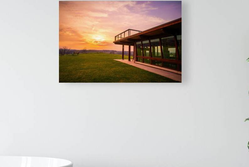 Trexler Environmental Center Sunset by Jason Fink