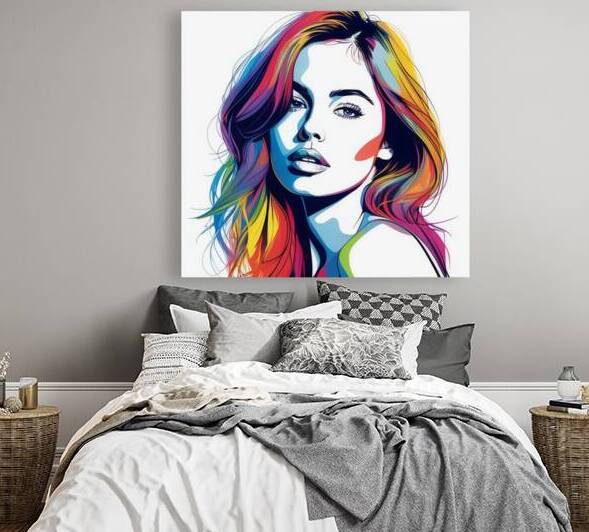  A Colorful Portrait of Beauty by Luciano