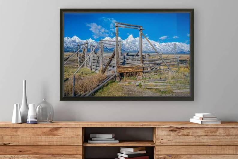 Mormon Row Ranch by Geoffrey Prior