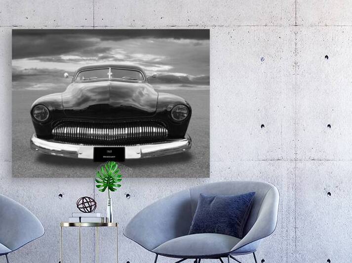 1949 Mercury Eight Coupe Front End by Gill Billington