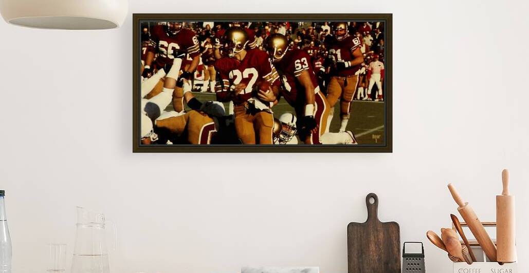 1983 doug flutie boston college run by Row One Brand