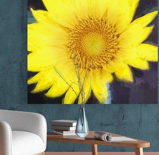 Happy Sunflowers Helianthus X2 3 by Rich Franco