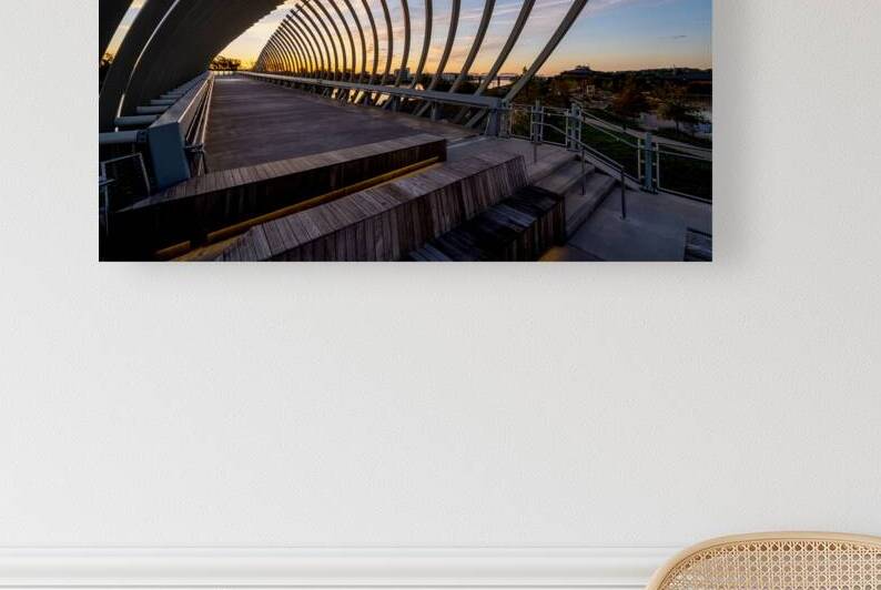 Blue Hour Sunrise Farnam Pier by Jennifer White