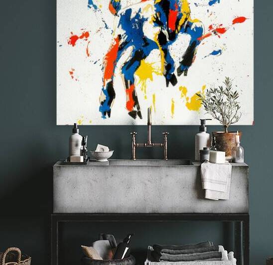 Kid Goat - Baby Goat Plays by SykArt Designs