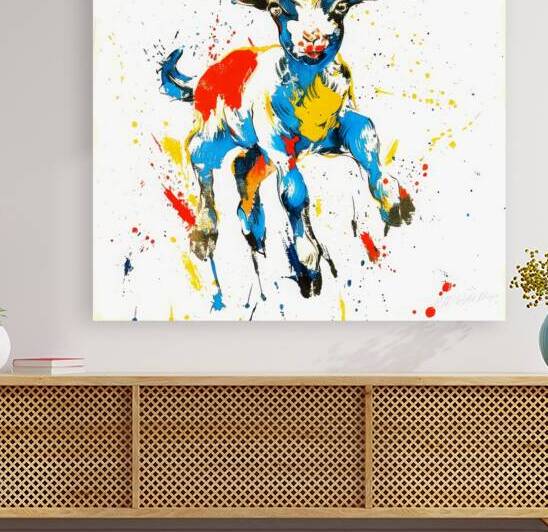 Baby Kid Goat - Kid Of Goat by SykArt Designs