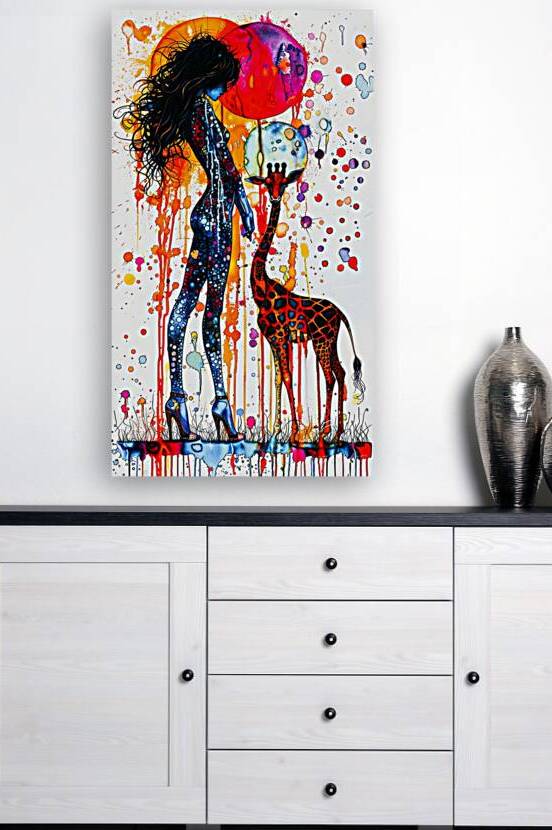 Pet Giraffe Model 3 - Short Giraffe by SykArt Designs