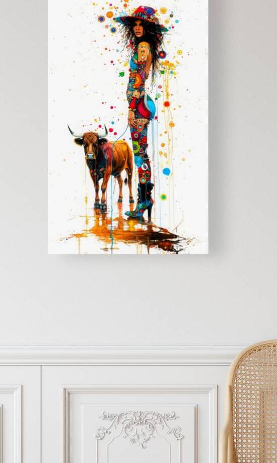 Pet Bull Model 7 - Bovine Boss by SykArt Designs