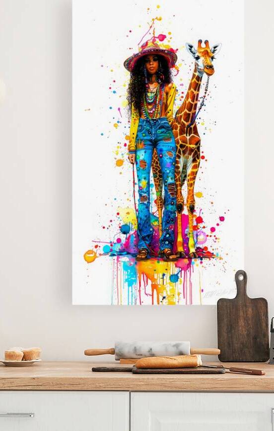 Pet Giraffe Model 2 - Giraffe Genus by SykArt Designs