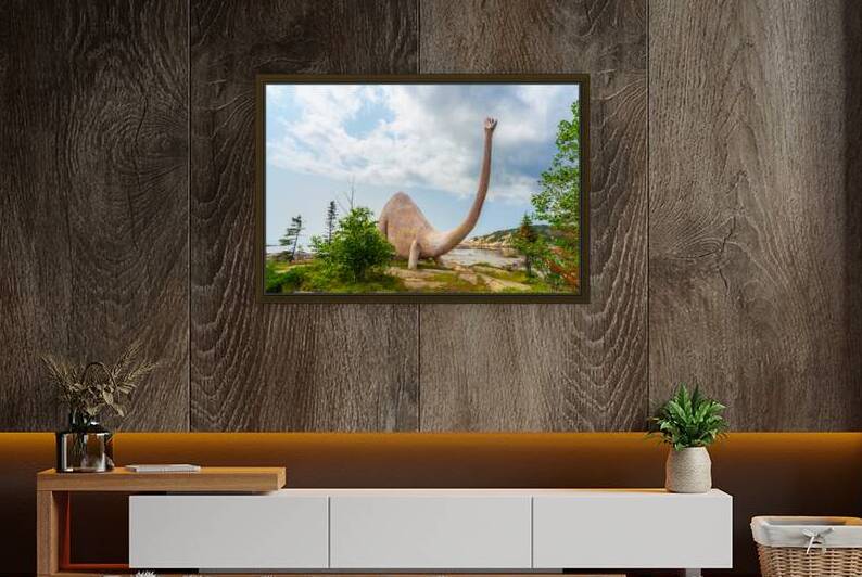 St Lawrence Dinasour by Geoffrey Prior