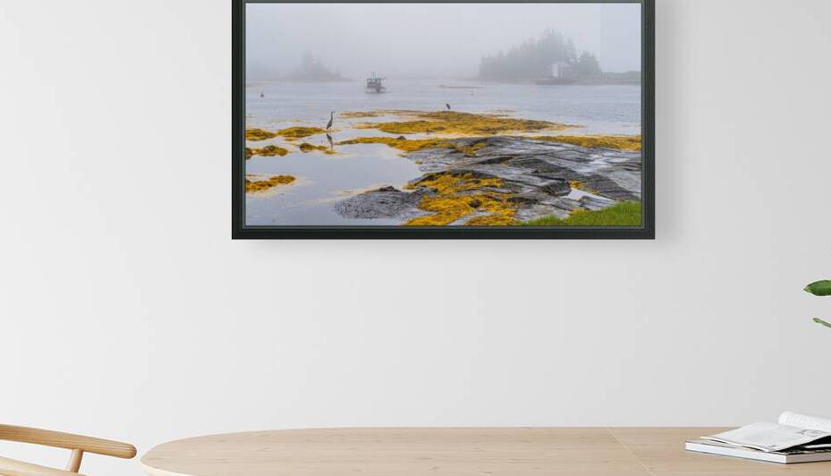 Blue Rocks Morning by Geoffrey Prior