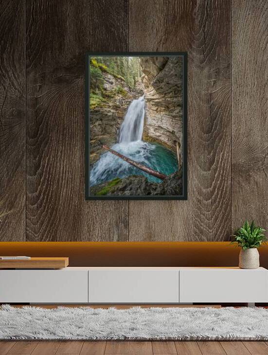 Johnston Canyon Falls by Geoffrey Prior