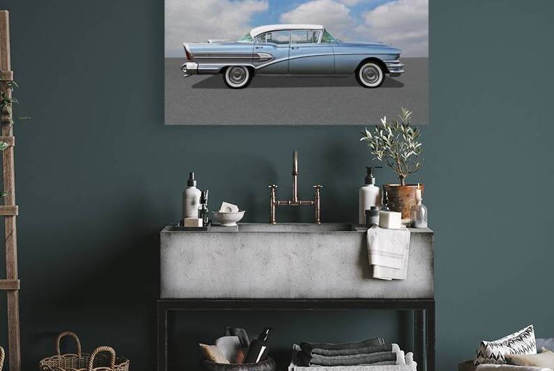 1958 Buick Roadmaster 75 by Gill Billington