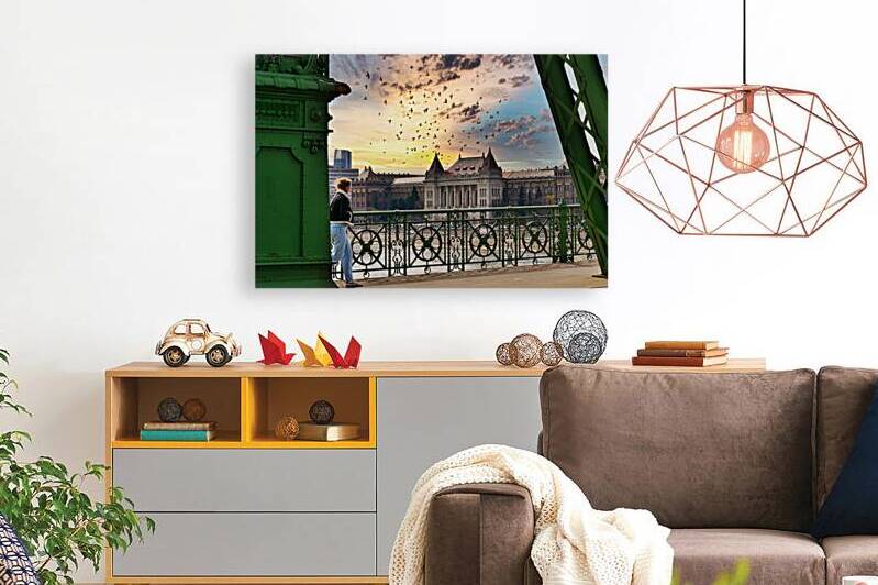 Woman On thr Bridge by Ehtiram Mammadov