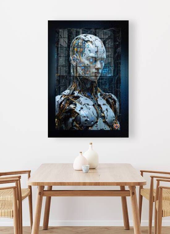 The Age Of The Cyborg Has Dawned Fascinating AI Concept Art by Xzendor7 by xzendor7