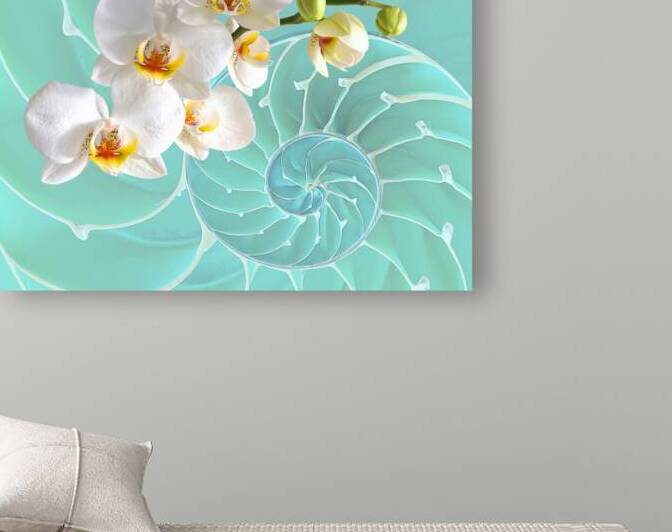 Intimate Fusion in Turquoise by Gill Billington