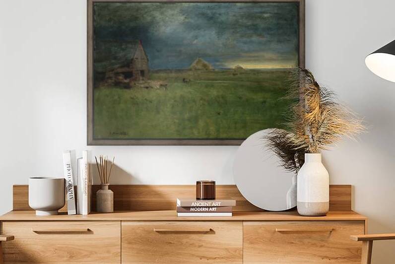 The Lonely Farm Nantucket 1892 by Inness by Row One Brand