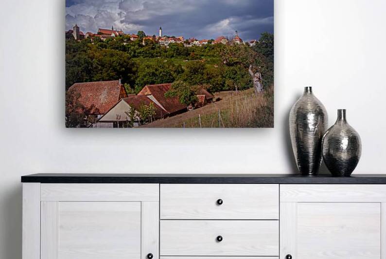 Rothenburg ob der Tauber Skyline by Norma Brandsberg Photography