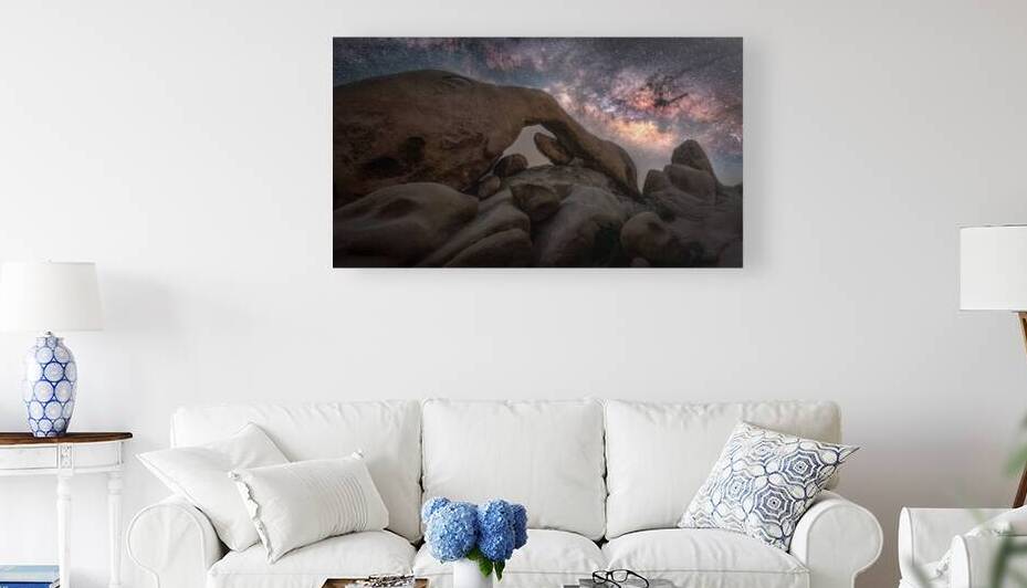 Milky Way Over Arch Rock | Joshua Tree by Dutch Photographer