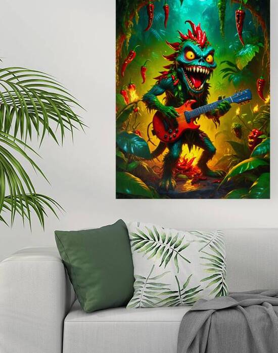 Chili Monster Rockstar by One Simple Gallery