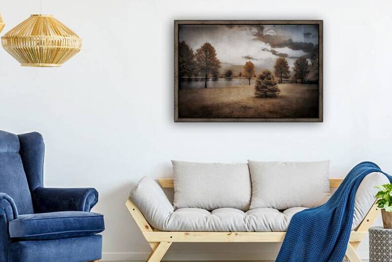 Moonlight Dreaming by the Lake  by Dream World Images