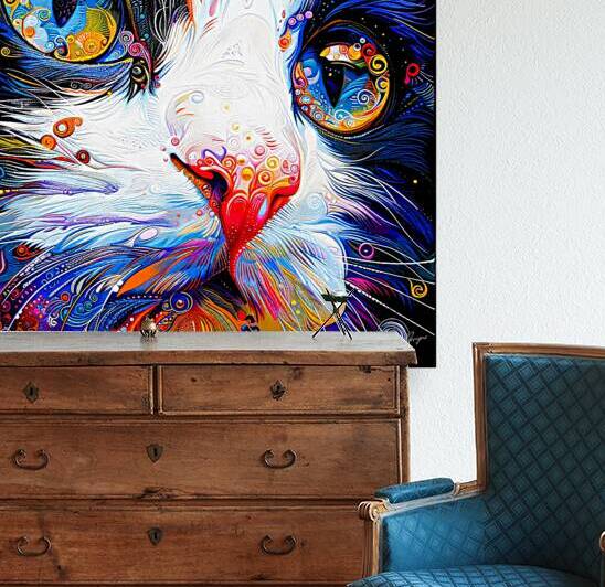 Kitty Kat - Cat Face by SykArt Designs