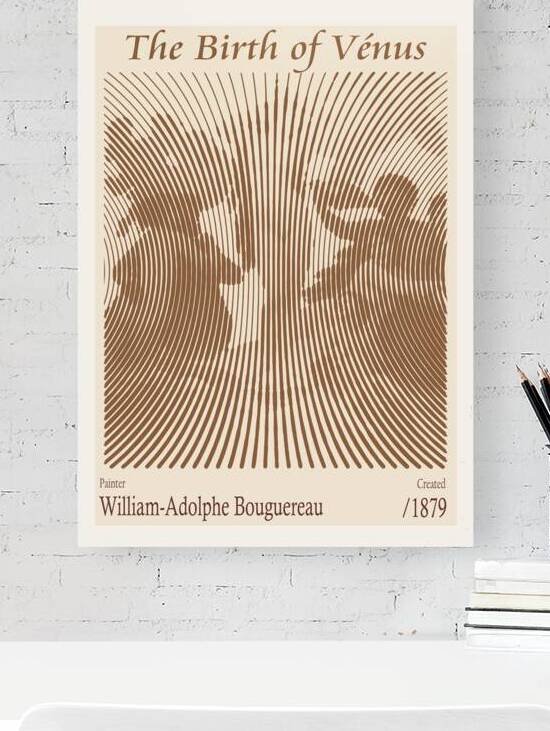 The Birth of Venus – William-Adolphe Bouguereau 1879 by The Hypnotized Art