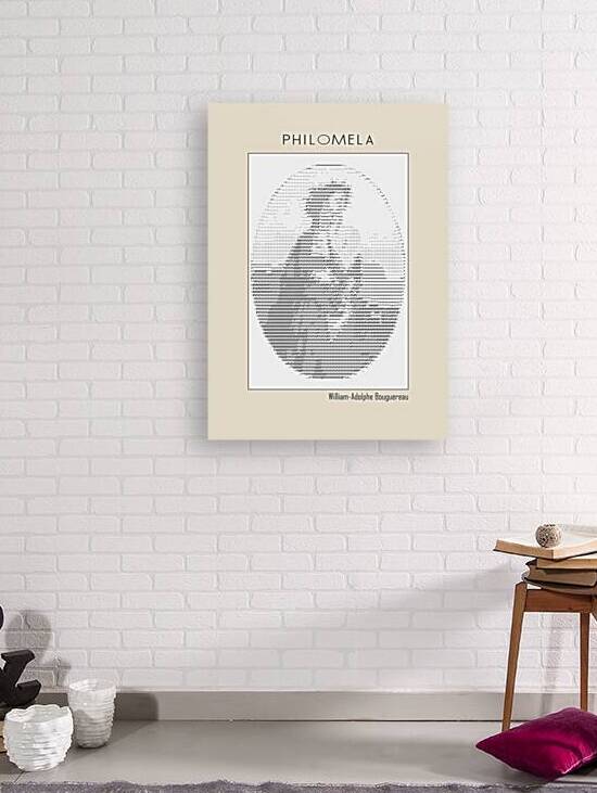 Philomela – William-Adolphe Bouguereau 1861 – ascii art by Doa Project