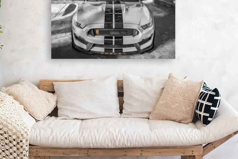 2023 Twister Orange Ford Shelby Mustang GT350 X 4 by Rich Franco