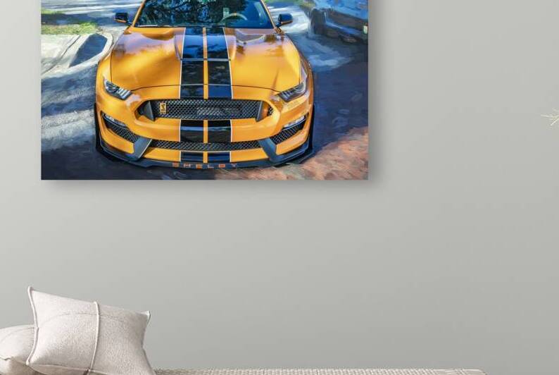 2023 Twister Orange Ford Shelby Mustang GT350 X 5 by Rich Franco