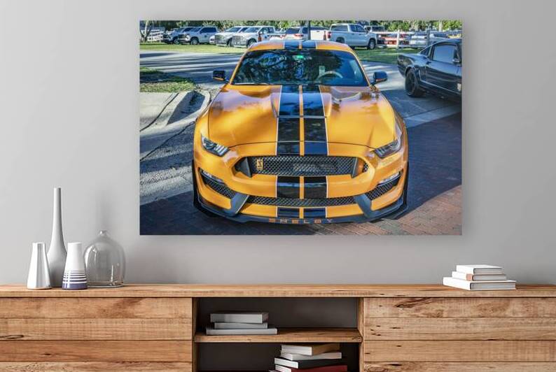 2023 Twister Orange Ford Shelby Mustang GT350 X 7 by Rich Franco