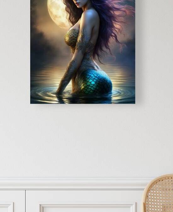 Mermaid By The Lake by One Simple Gallery