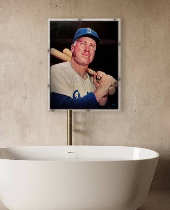 Brooklyn Dodger Duke Snider by Row One Brand