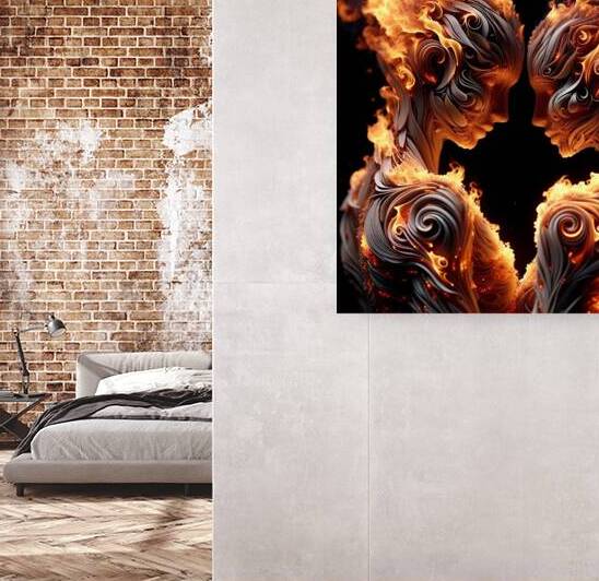 Fire for one fire for two by Felix Lancelot