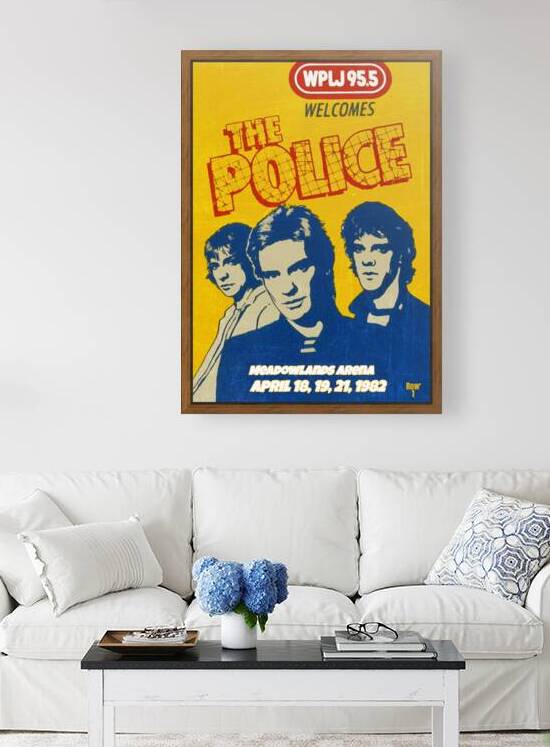 1982 Police Concert Meadowlands NJ by Row One Brand