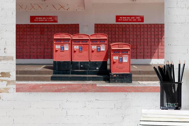 Malaysia Post Office by sanga