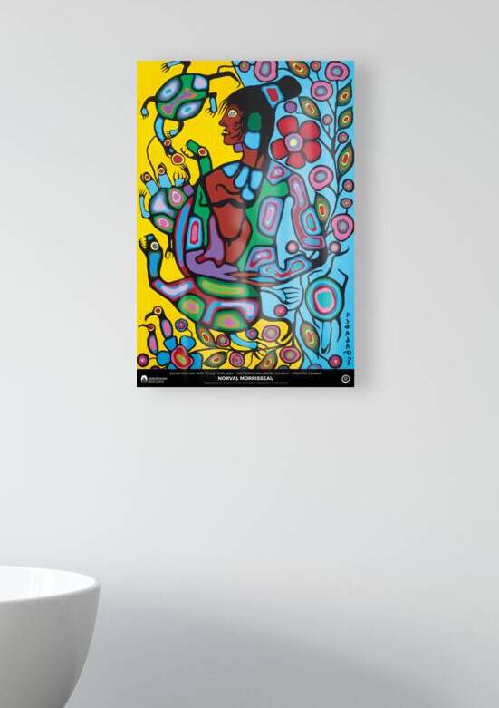 Morrisseau at  MET - Poster v.2 - edition of 100 by Official Morrisseau