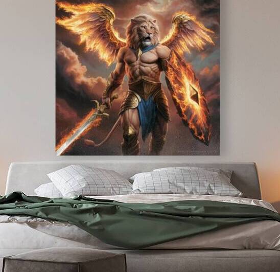 Muscular Lion by GHARBI TECH