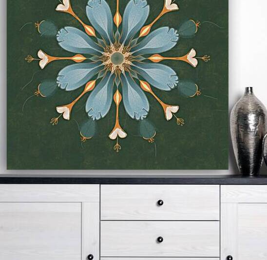 give your floral image a unique and clear diagram by Hidden codes